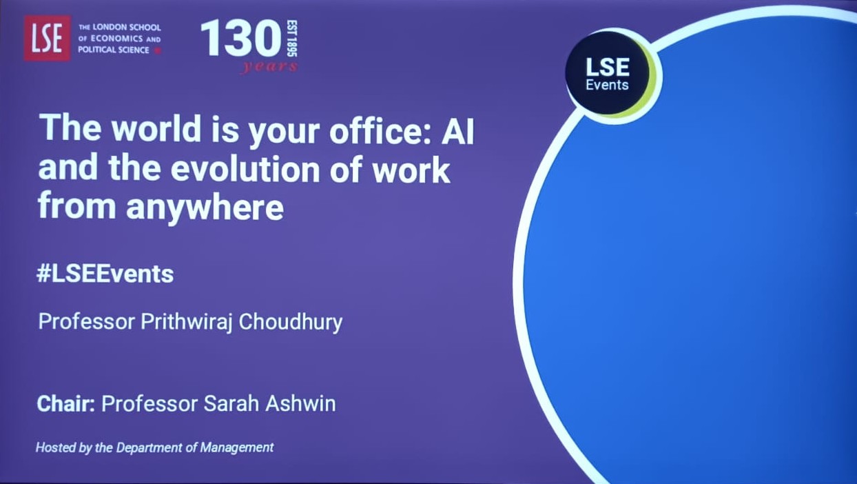 𝐓𝐡𝐞 𝐖𝐨𝐫𝐥𝐝 𝐢𝐬 𝐘𝐨𝐮𝐫 𝐎𝐟𝐟𝐢𝐜𝐞: 𝐀𝐈 𝐚𝐧𝐝 𝐭𝐡𝐞 𝐄𝐯𝐨𝐥𝐮𝐭𝐢𝐨𝐧 𝐨𝐟 𝐖𝐨𝐫𝐤 𝐟𝐫𝐨𝐦 𝐀𝐧𝐲𝐰𝐡𝐞𝐫𝐞.